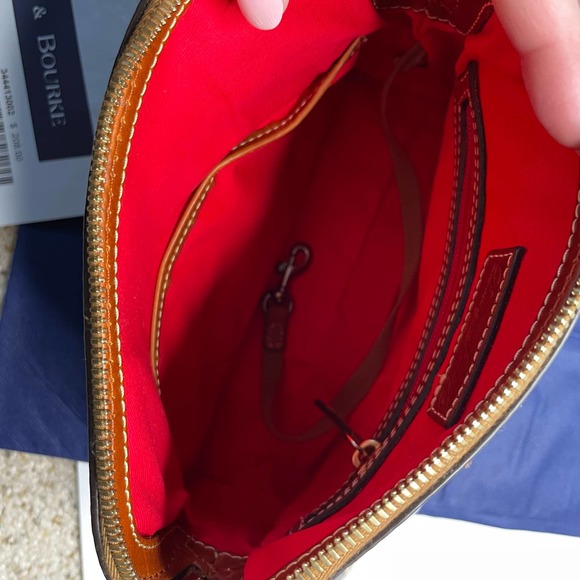 Dooney & Bourke Brown Crossbody Bag - Picture 6 of 10